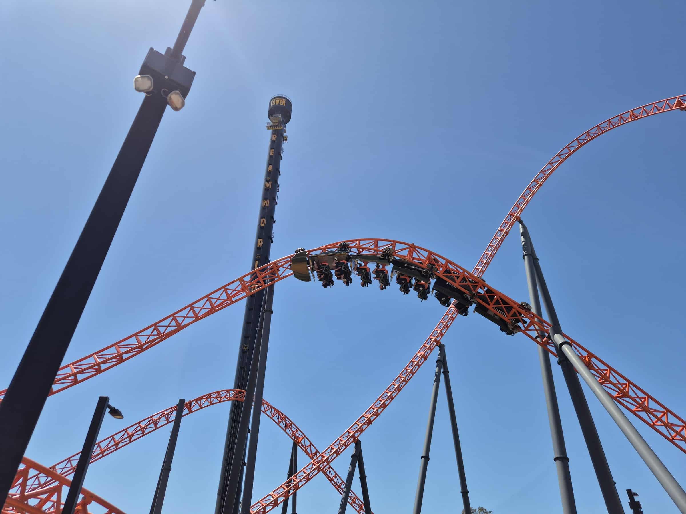 Steel Taipan roller coaster at Dreamworld