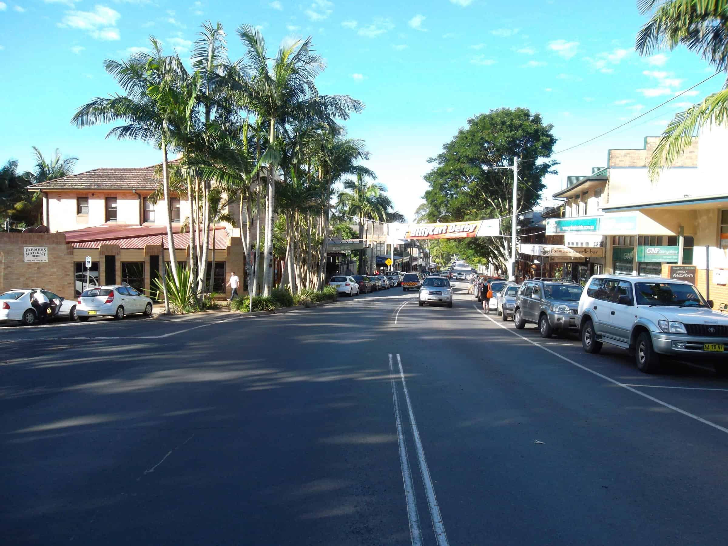 Private transfer to Bangalow from the Gold Coast